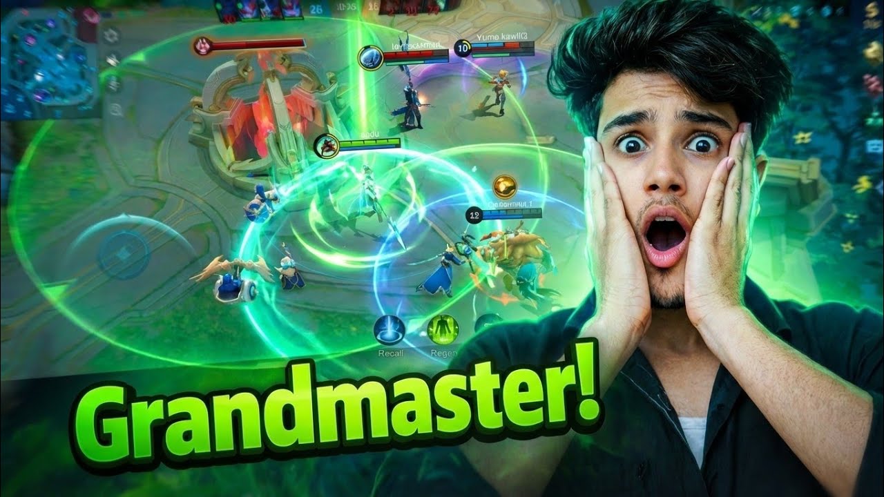 Grandmaster Journey Complete 🔥| MOBA Legends 5v5 | Toxic Empire 