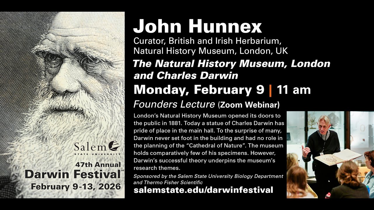 The Natural History Museum, London, and Charles Darwin