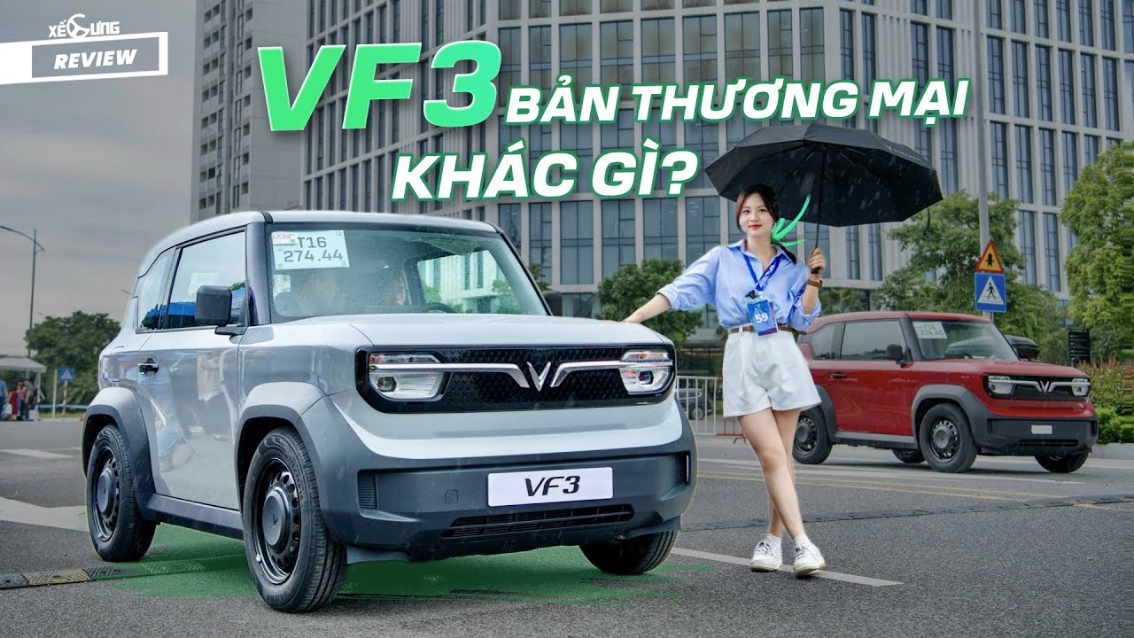 Review Vinfast VF3 bản thương mại: có gì khác, đã chỉn chu hơn, lái 