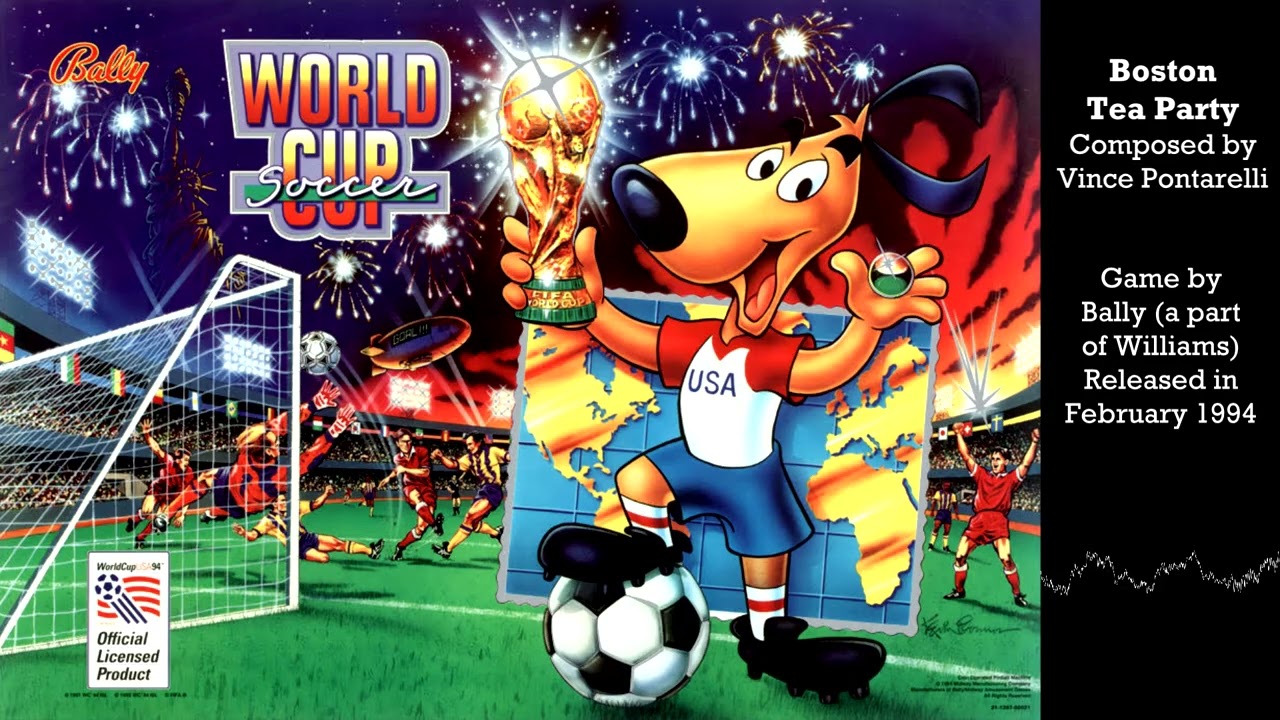 Boston Tea Party - World Cup Soccer (pinball music)