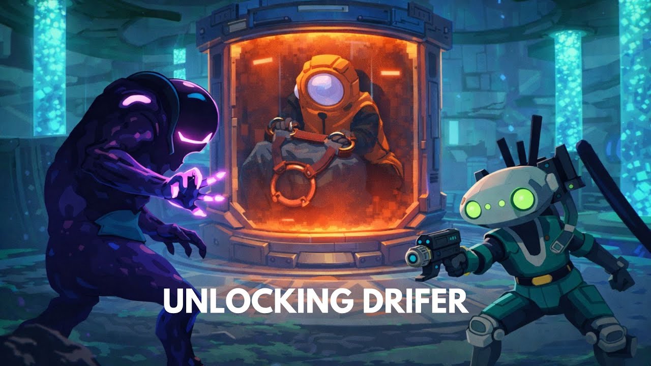 Two Newbies Trying to Unlock Drifter (Risk of Rain 2)