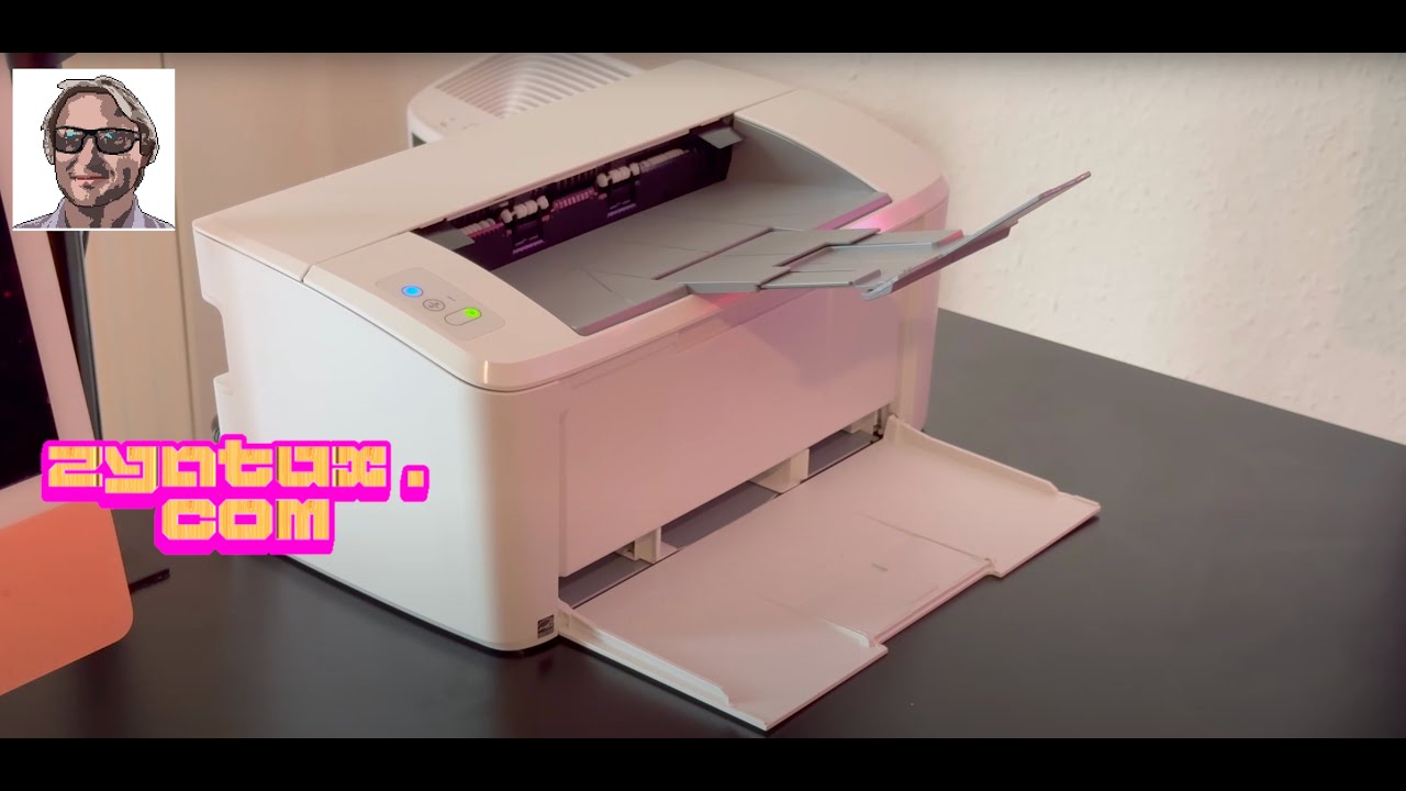 Günstigen Laserdrucker von HP aufbauen, konfigurieren und in Betrieb nehmen #4k