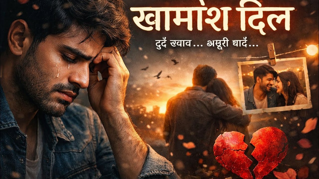 खामोश दिल 💔 | Emotional Hindi Song | Heart Touching Sad Love Song 2026