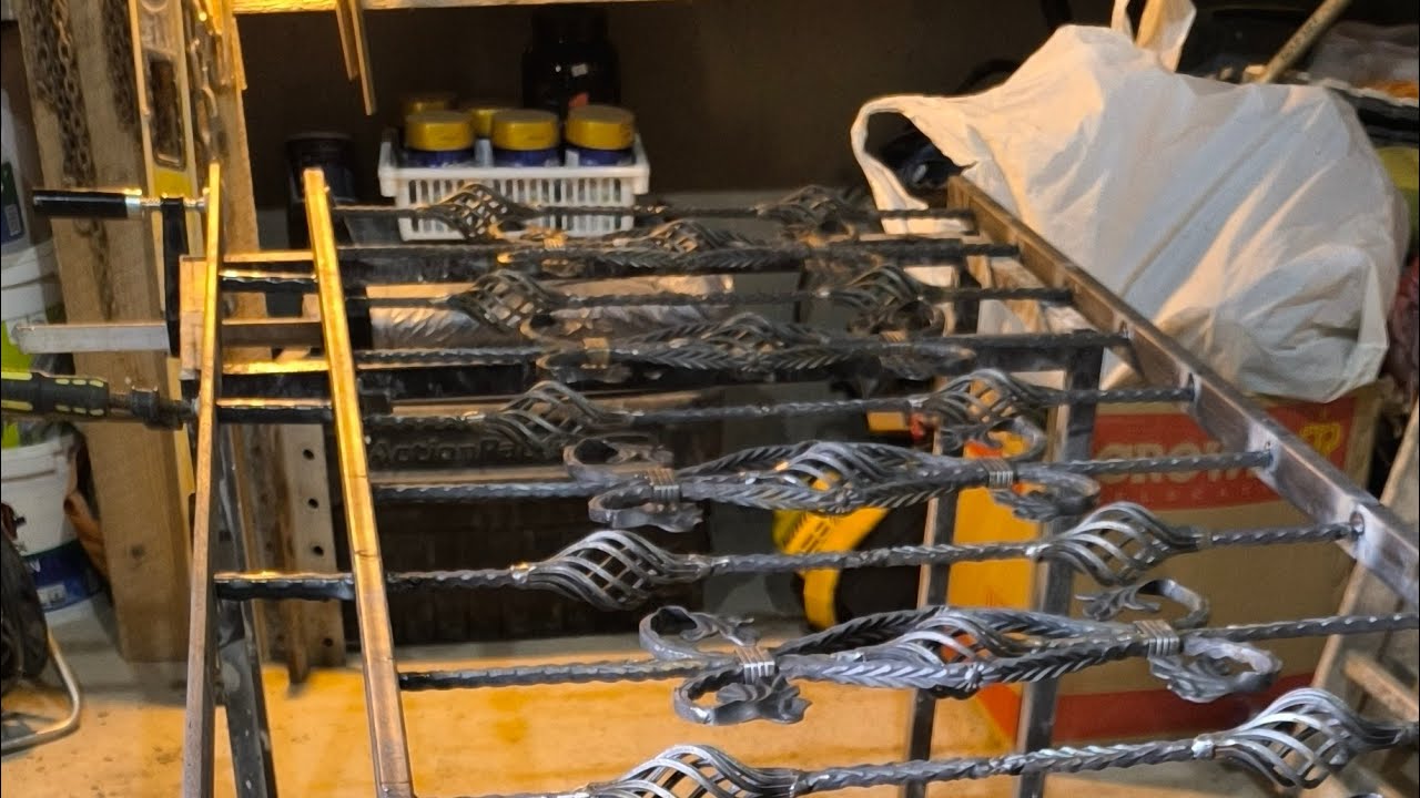 Перила с холодной ковки в прямом эфире!