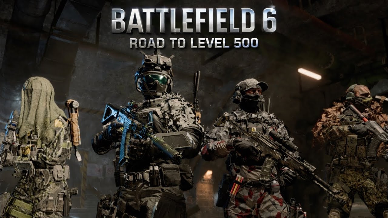 BATTLEFIELD 6 DARK MODE MAP 🔥 Intense Night Combat | Road to Level 500