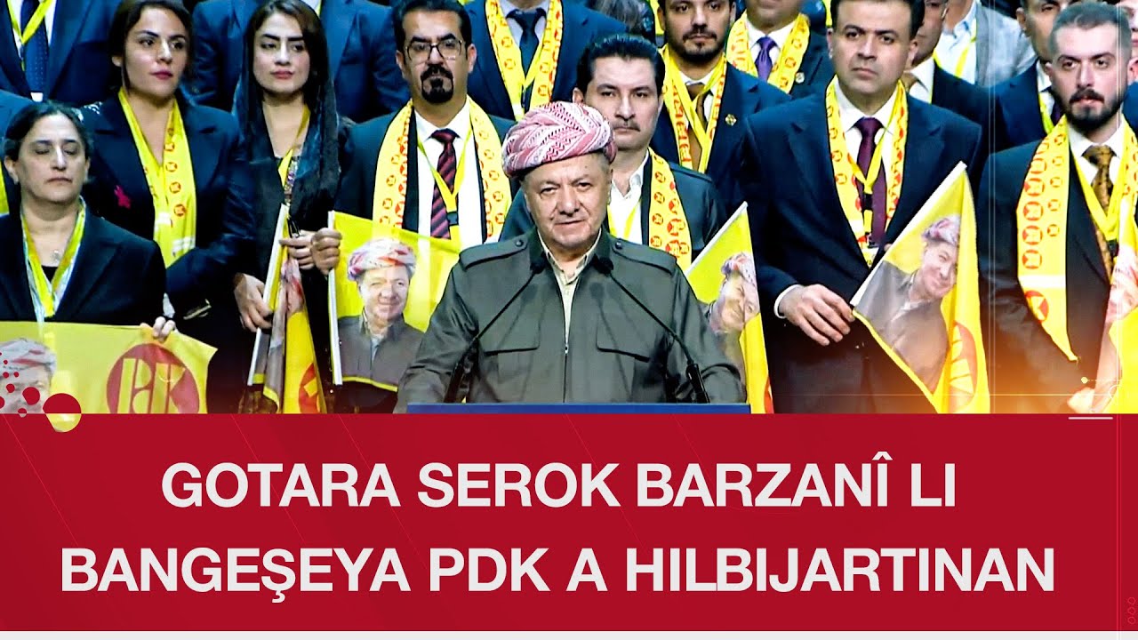Gotara Serok Barzanî li bangeşeya PDK a hilbijartinan