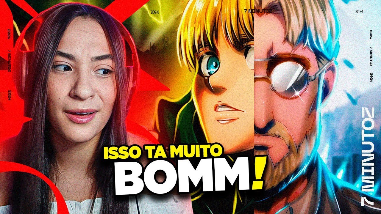 Eu não sabia nada disso!! 7MZ 2 EM 1 | Zeke - SALVAÇÃO & Armin - ALÉM DAS MURALHAS - REACT