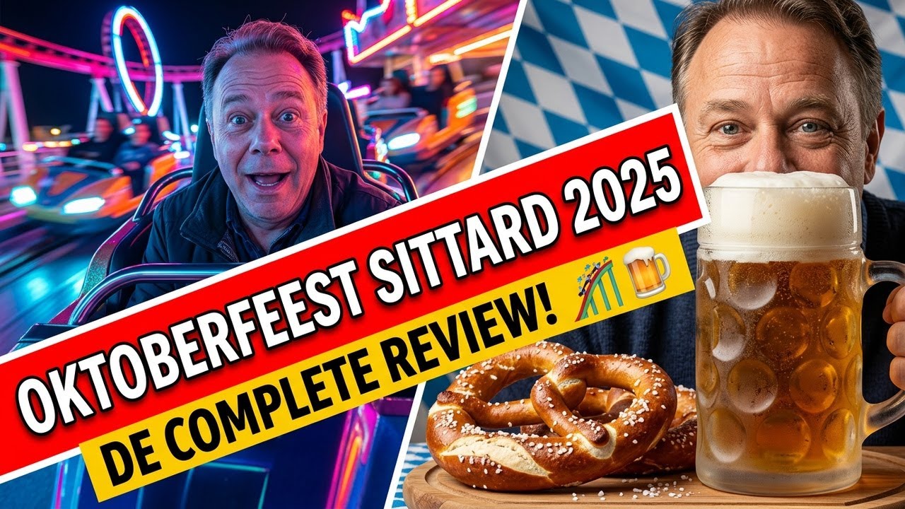 Oktoberfeest Kermis Sittard 2025 🎢 | Complete Review met Attracties, Sfeer & Beierse Gezelligheid! 🍺