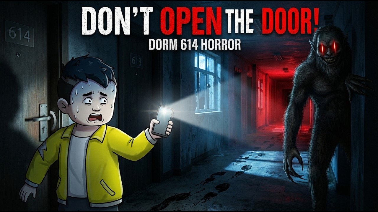 I Was Alone in Dorm 614… Then Something Started Turning My Door Handle at 3AM 😨