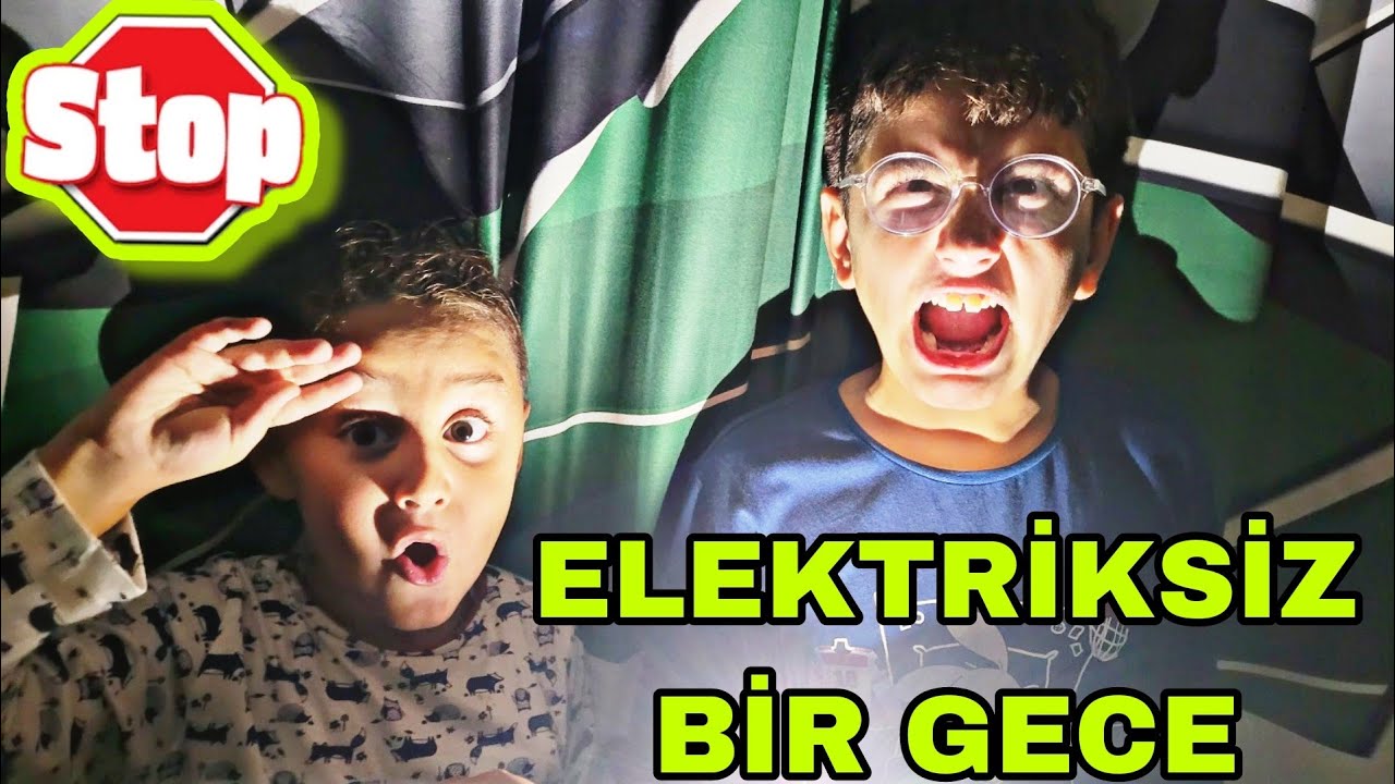 ELEKTRİKSİZ BİR GÜN GEÇİRMEK!? #24Saat