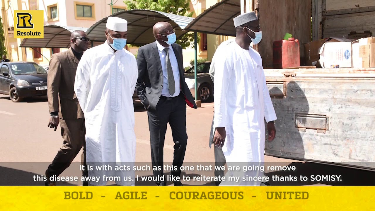 Resolute supporting Mali’s efforts to combat COVID-19