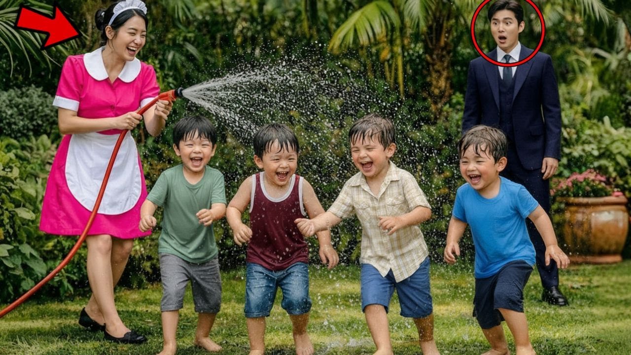 Boss came home sad and couldn’t believe what the nanny did with his children | KOREAN DRAMA