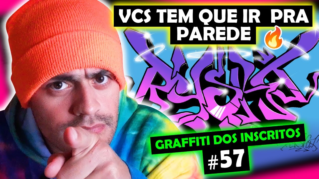 💥 Graffiti Digital Bolado D+++ 😱 - GRAFFITI DOS INSCRITOS #57 - REACT / ANÁLISE 💥