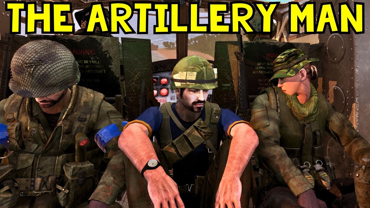 Calling in Artillery in Vietnam | ARMA 3 SOG