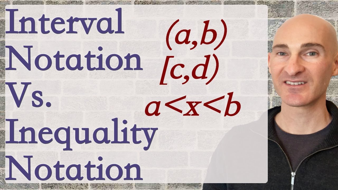 How to Write in Interval Notation