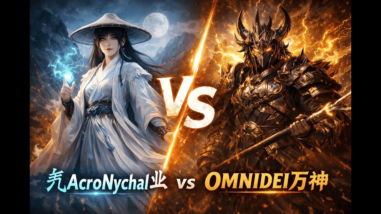 气AcroNychal业 vs OMNIDEI万神 | ESTO LO CAMBIA TODO | Where Winds Meet