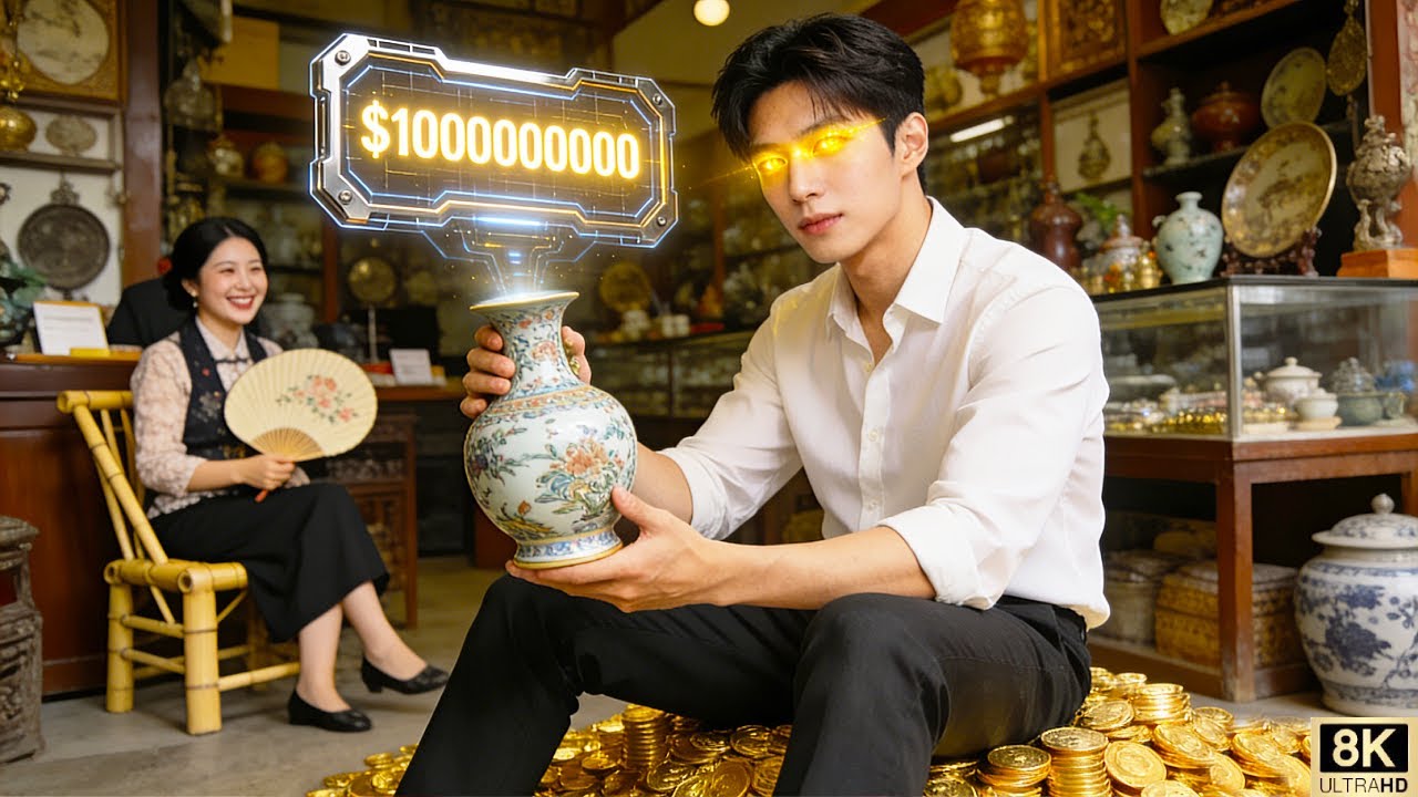 بعد خيانة زوجته، أيقظ “العين الذهبية” وأصبح يكتشف التحف الثمينة بنظرة واحدة. 👁️💎