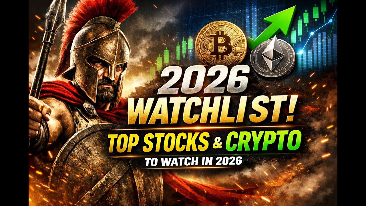 2026 WATCHLIST 📈 Top Stocks & Cryptocurrency to Watch in 2026 | Best Investment Picks