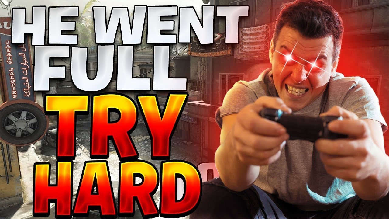 He went FULL TRYHARD mode and this happened (Modern Warfare)