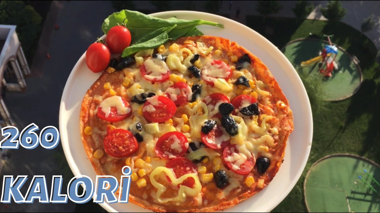 TAVADA 10 DK’DA HAZIR DİYET PİZZA | Fit & Sağlıklı Tarifler