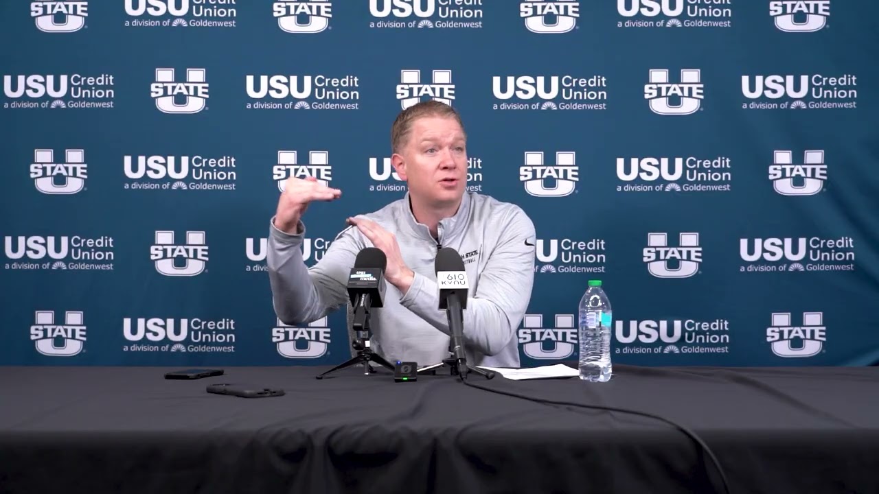 Jerrod Calhoun Postgame Press Conference - Utah State 94, Wyoming 62 - 1/28/26