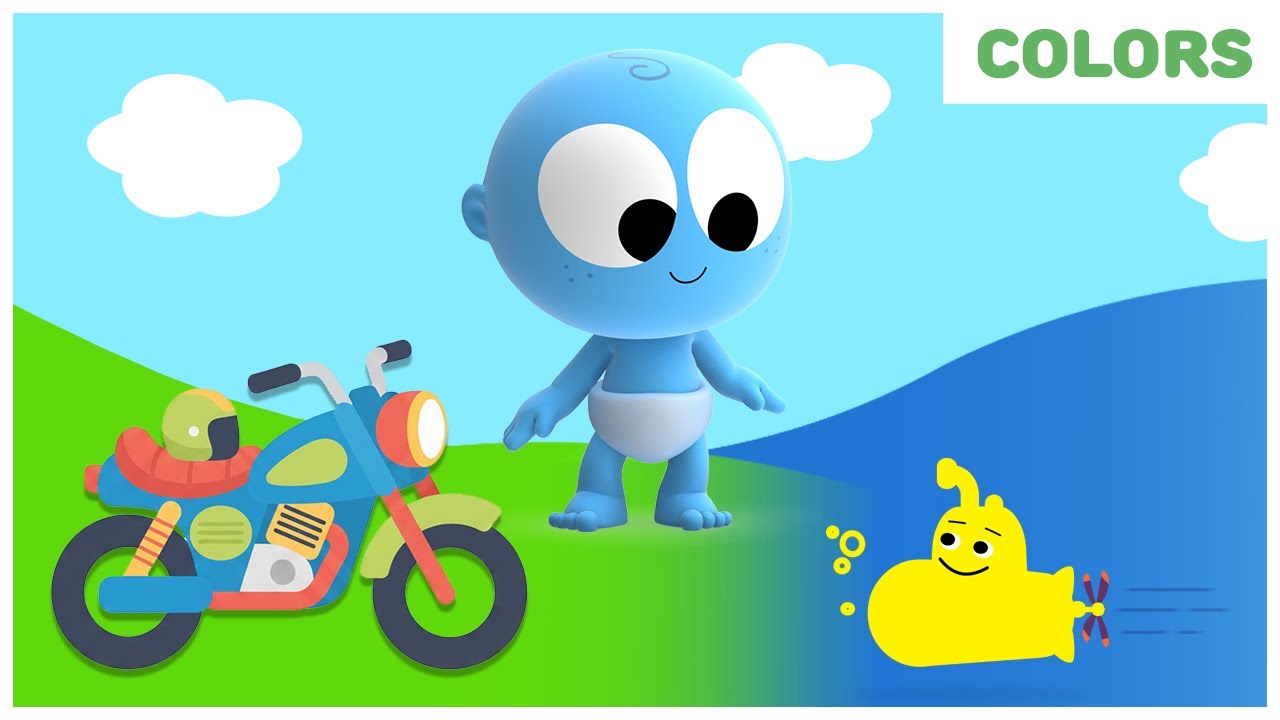 Раскраски GooGoo и GaaGaa | Развивающие развлечения с музыкальными инструментами и транспортными ...