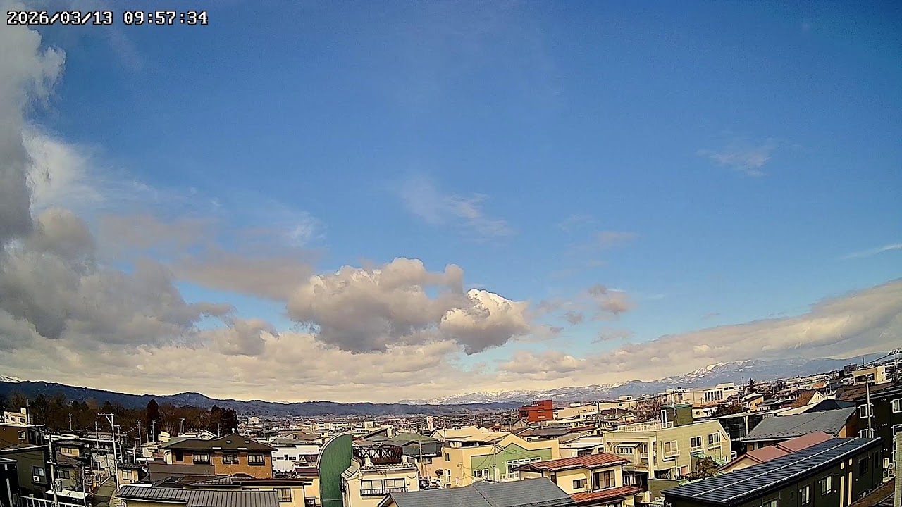 山形県山形市大手町月山ライブカメラ Yamagata Otemachi Live Camera.world.cam