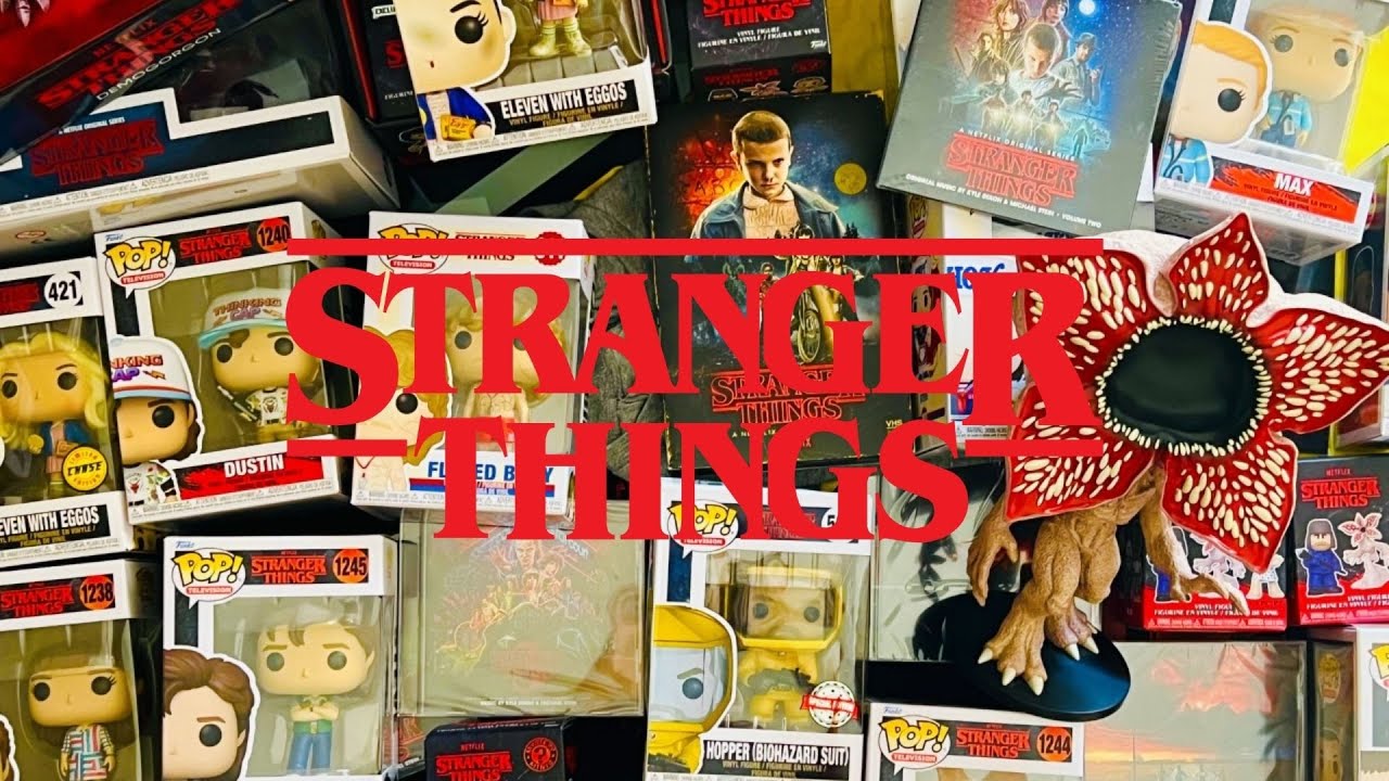 Ma collection Stranger Things ( funkopop , ost , figurines , blu - ray ... )