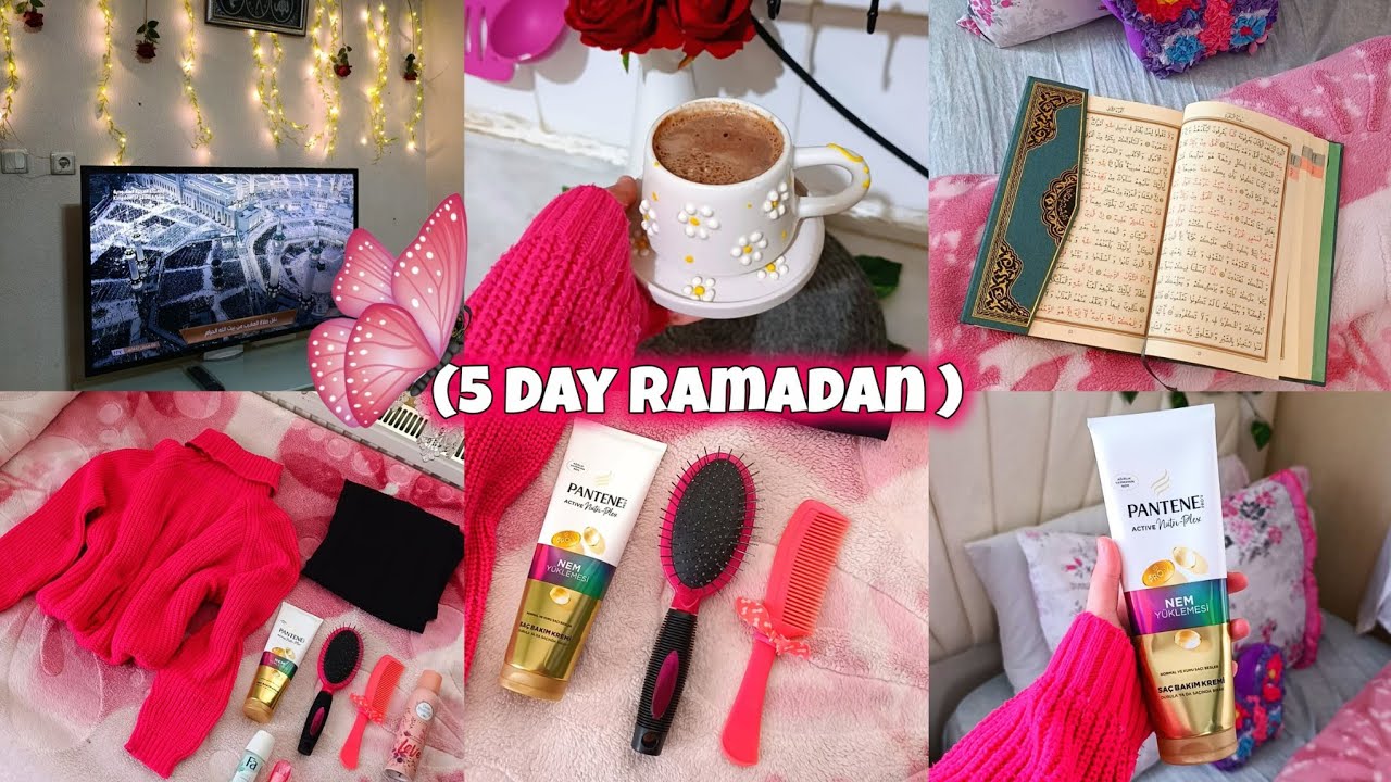 5 رمضان 🌙|| روتيني الصباحي💕🏡 عنايتي بعد الشاور🌷🕯️
