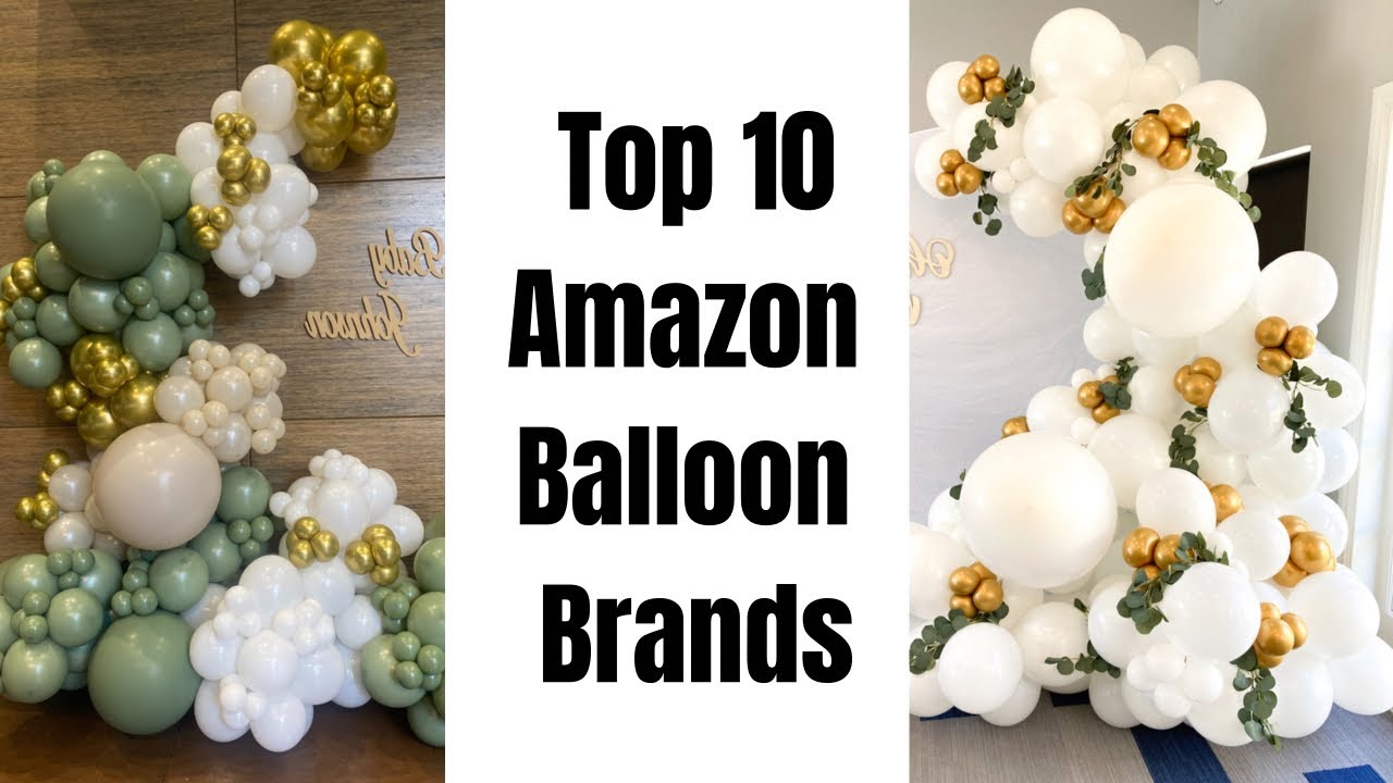 LATEX BALLOON SHORTAGE? Try These Amazon Balloon Brands instead