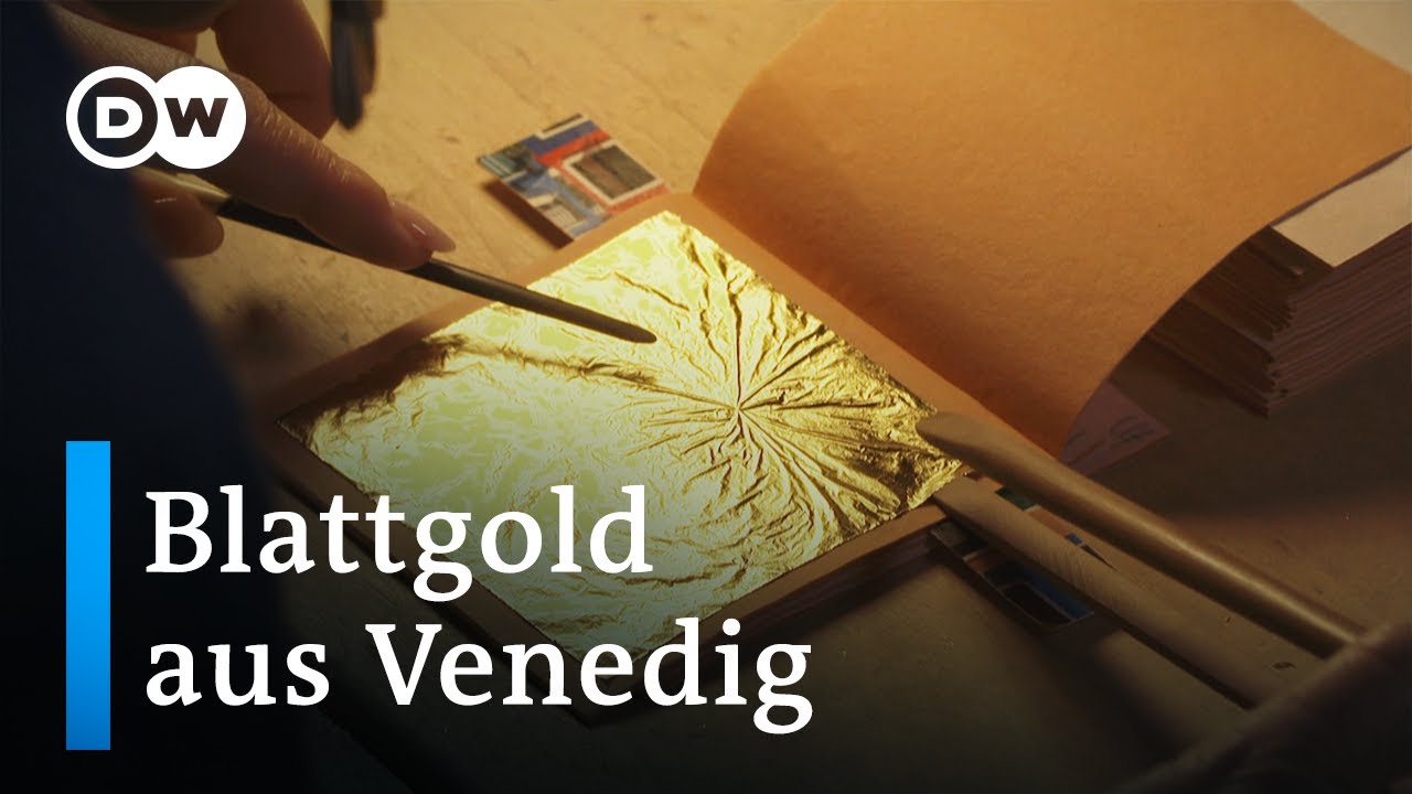 Die Goldschläger von Venedig – ein uraltes Handwerk | Euromaxx