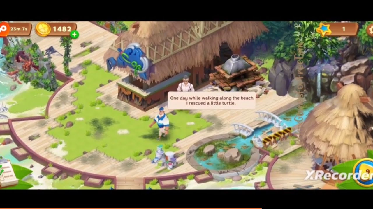 Tropical Forest: Match 3 Story - Levels 5-10 gameplay match puzzle design decor renovate casual game
