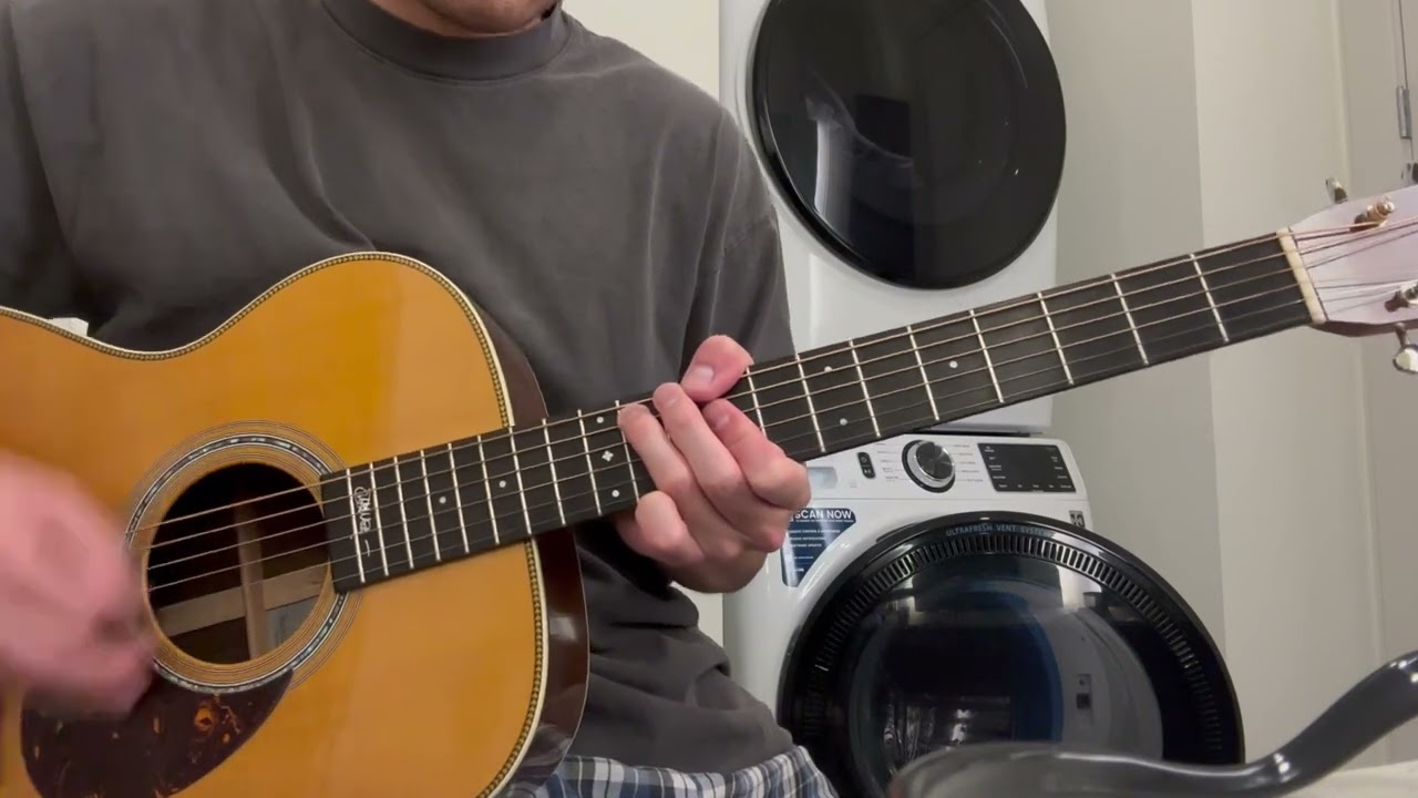 Slow Dancing in a Laundry Room (Acoustic) - John Mayer - Martin OMJM - Cover by Pompy