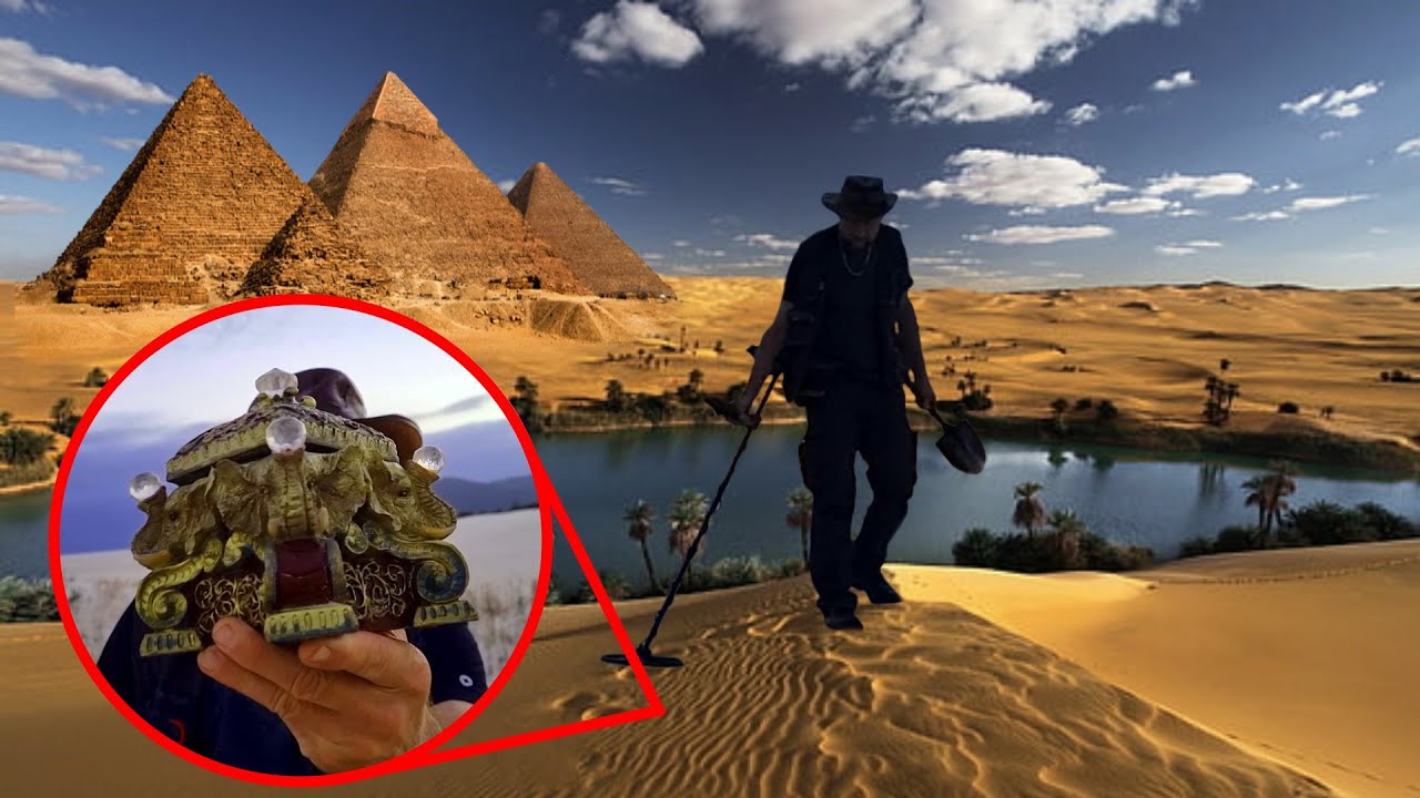 Tesouro ÁRABE em OASIS no DESERTO