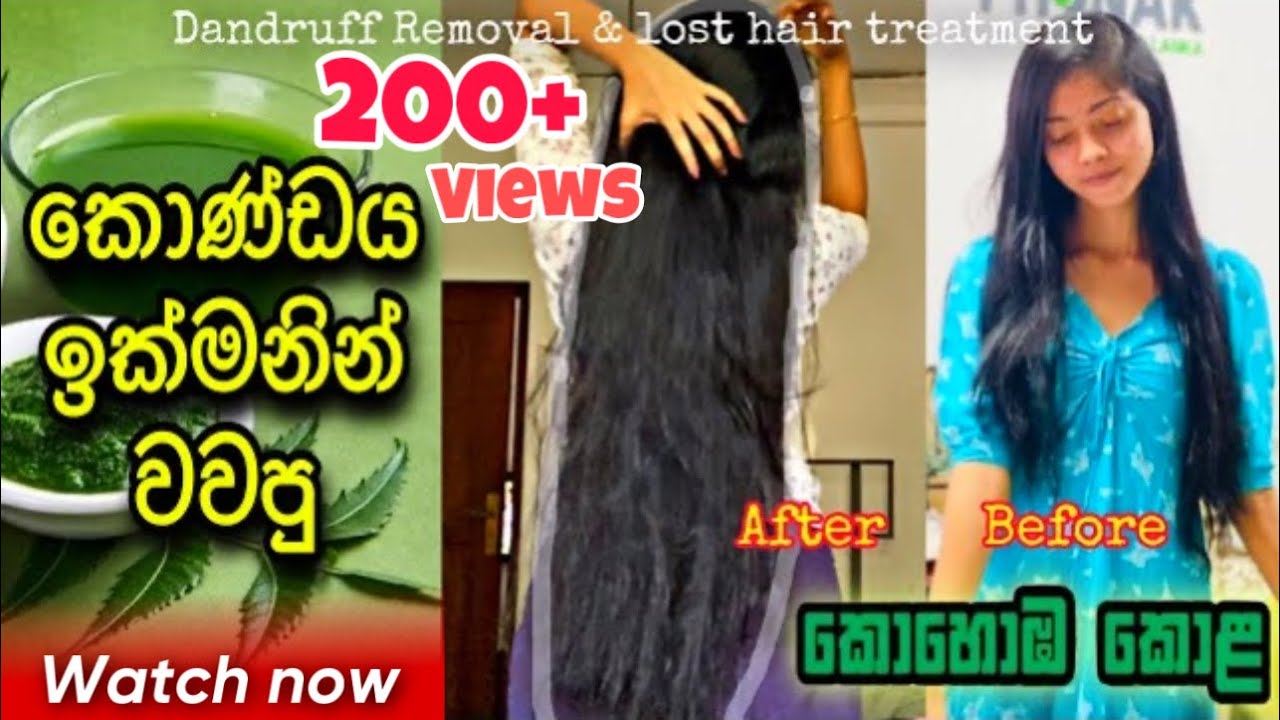 ඉක්මනින් කොණ්ඩය වවපු රහස | Home solutions for hair loss and thinning | best hair mask 🌱 #haircare