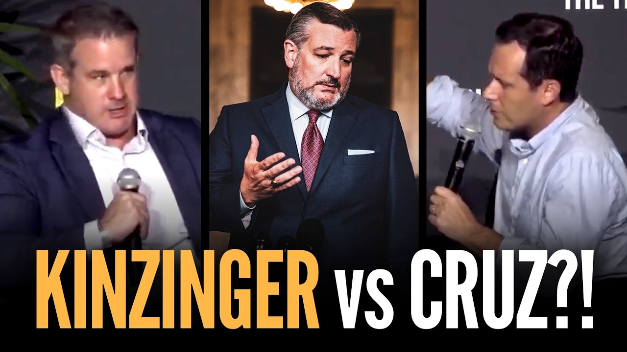 Adam Kinzinger Teases a Run Against Ted Cruz?