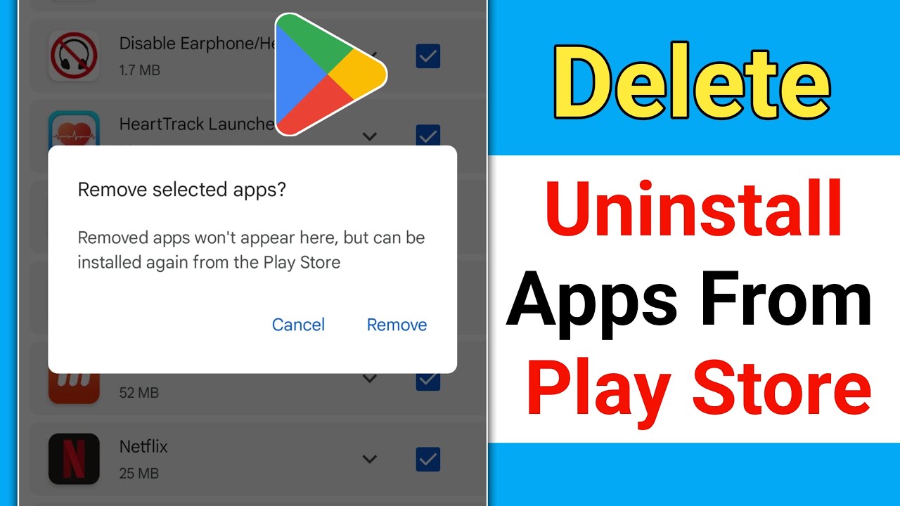 How to Delete Uninstall Apps From Play Store 2025 | Remove Uninstall Apps From Play Store