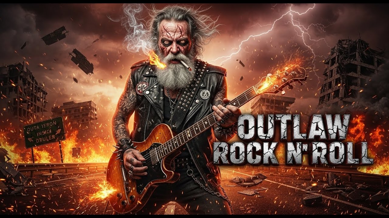 OUTLAW ROCK N ROLL 🔥 The Darkest Guitar Legend Ever