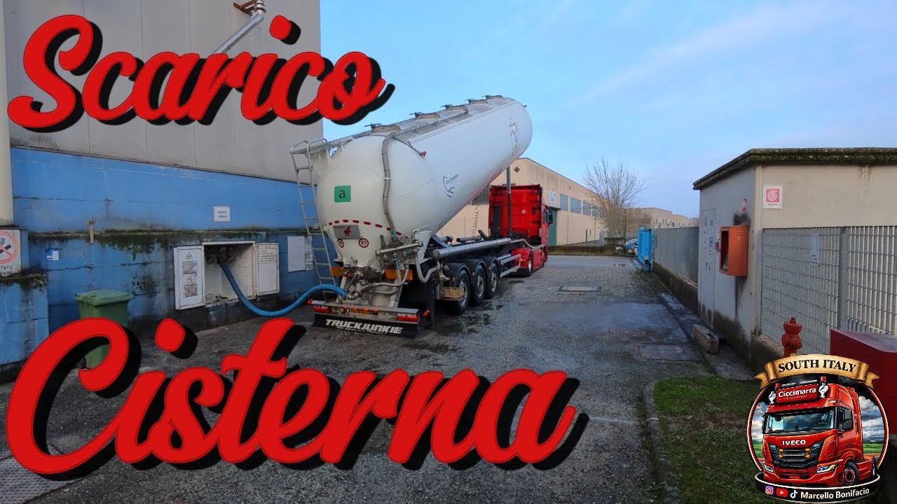 Scarico cisterna a pressione 🚚🚨🆘