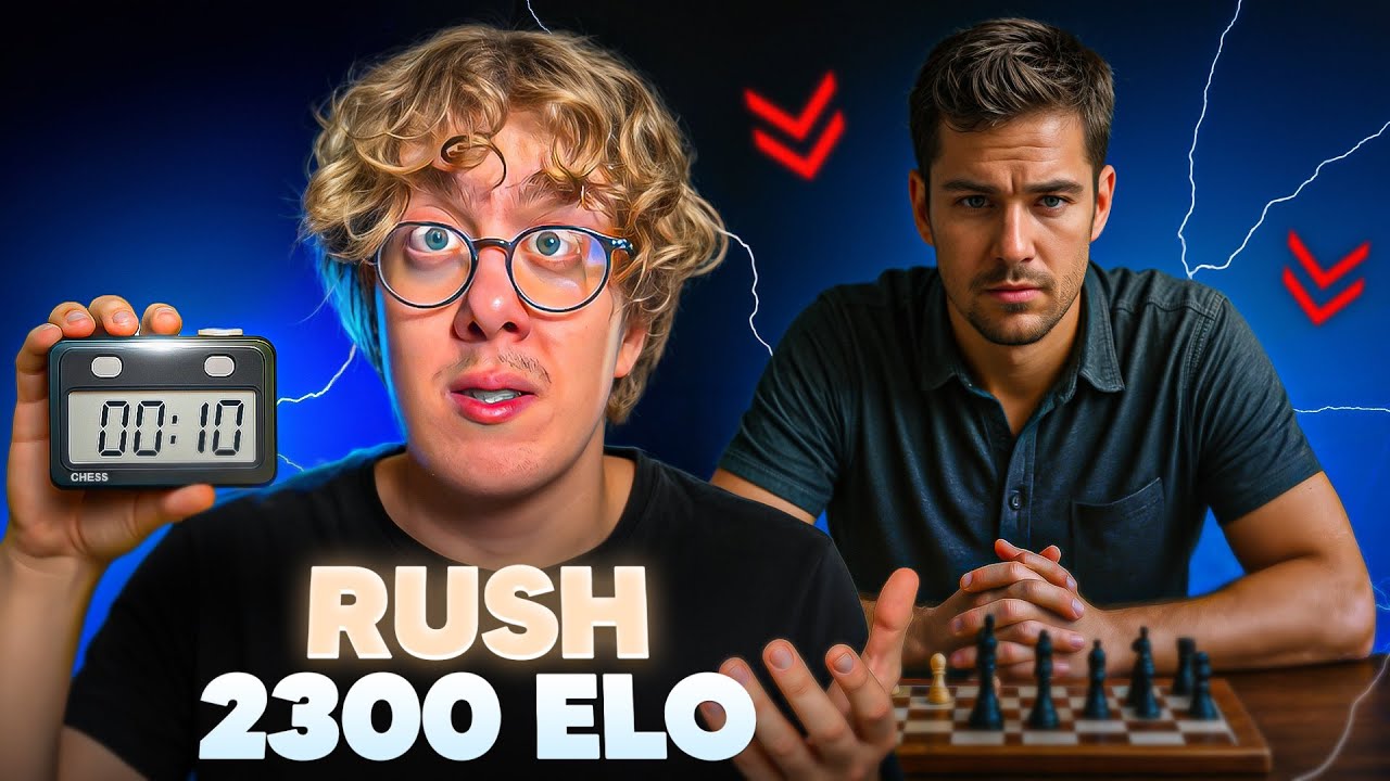 Je le FOUDROIE avec 10 secondes à la pendule (Rush 2300 elo)