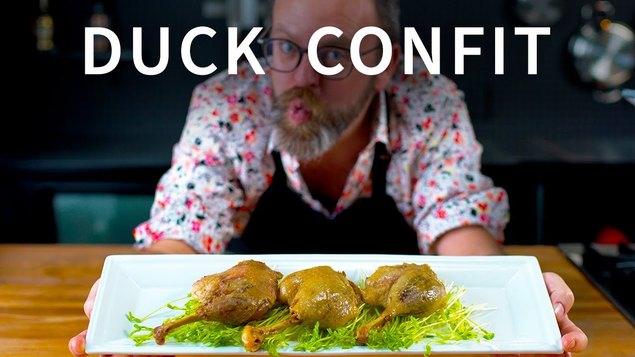 The BEST Duck Leg Confit, Easy and Delicious!