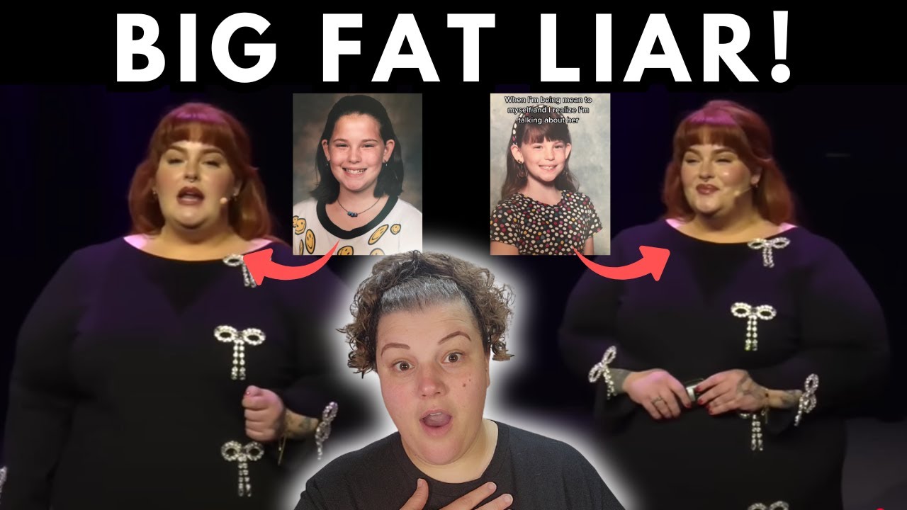Tess Holliday LIED about being FAT as a CHILD! | Clocking more LIES!