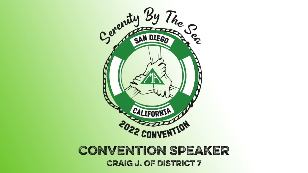 Speaker at MA Convention 2022: Craig J