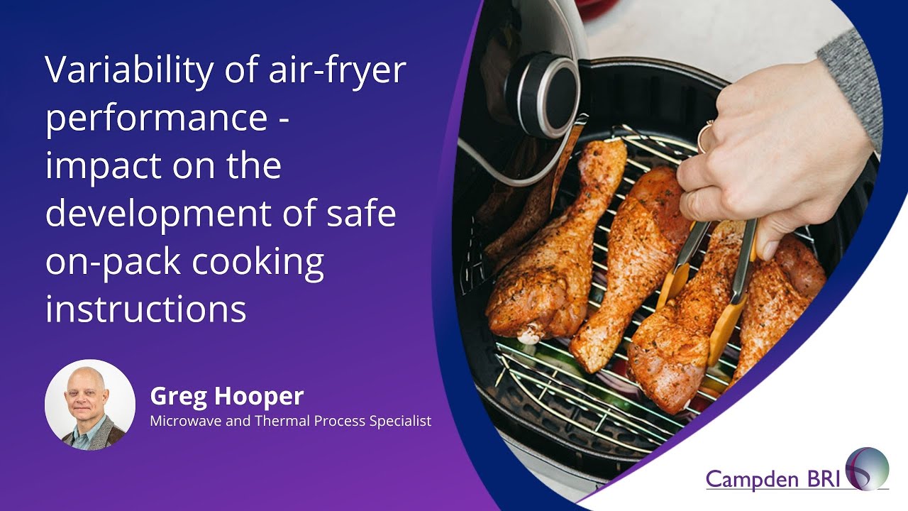 Variability of air-fryer performance - impact on the development of safe cooking instructions