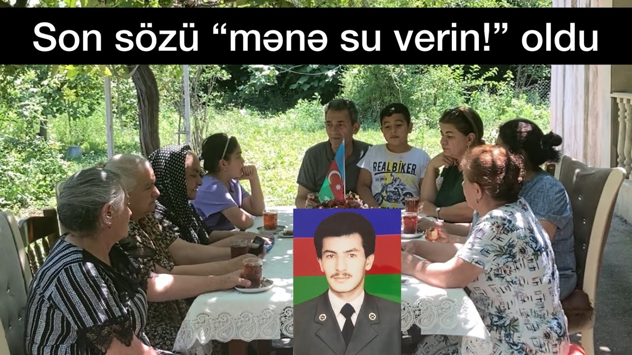 9 bacının 1 qardaşı - şəhid Əli Vəliyev (Tərtər, Seydimli kəndi)