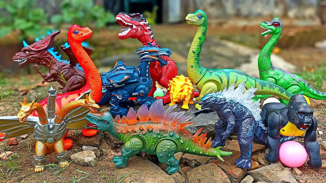 Dinosaurus Jurassic World Dominion: t-rex🦖/ Brachiosaurus/ Brontosaurus/ KingKong/ Godzilla/ Gorilla