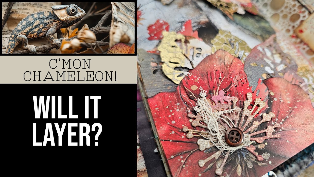 Will it layer? Creating dimensional, non-bulky accents for junk journal pages!