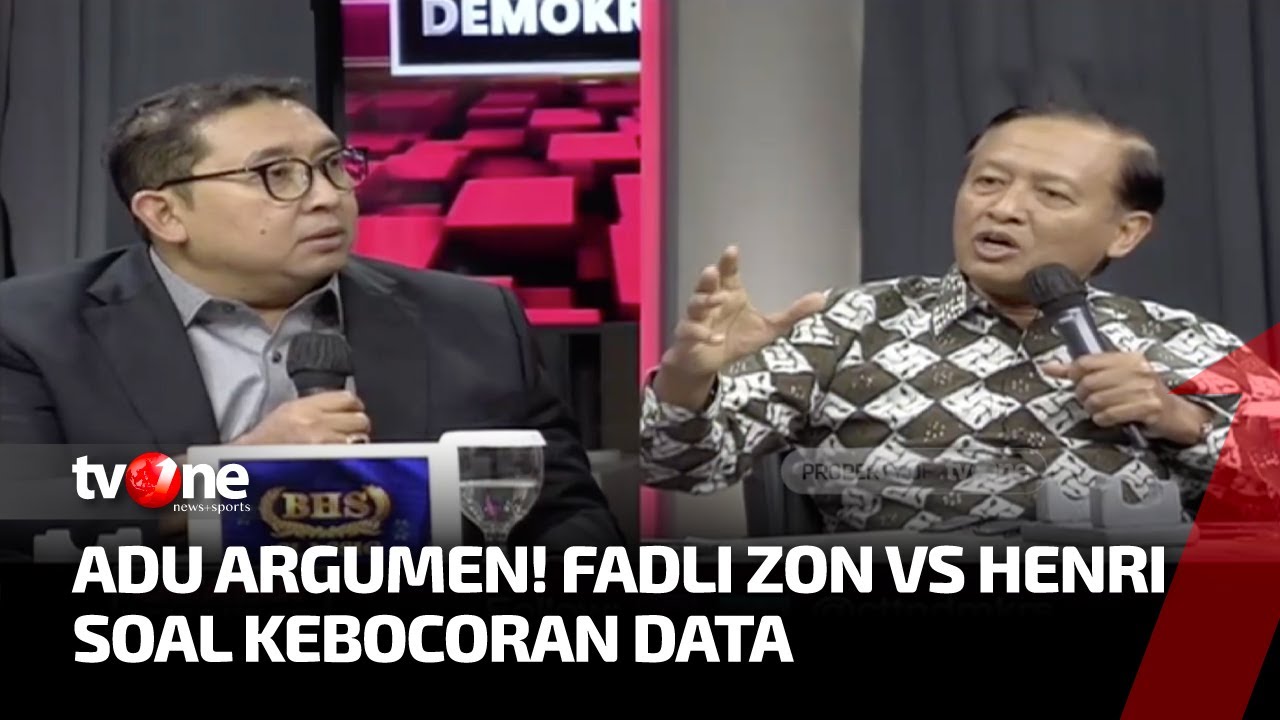 Dibobol Bertubi-tubi, Fadli Zon: SDM IT Kita Amatiran | Catatan Demokrasi tvOne