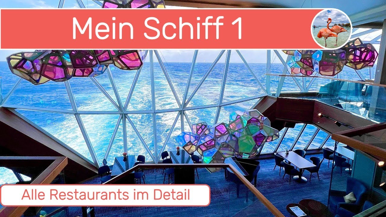 Mein Schiff 1 | ALLE Restaurants | TUI Cruises | 4K | All inclusive