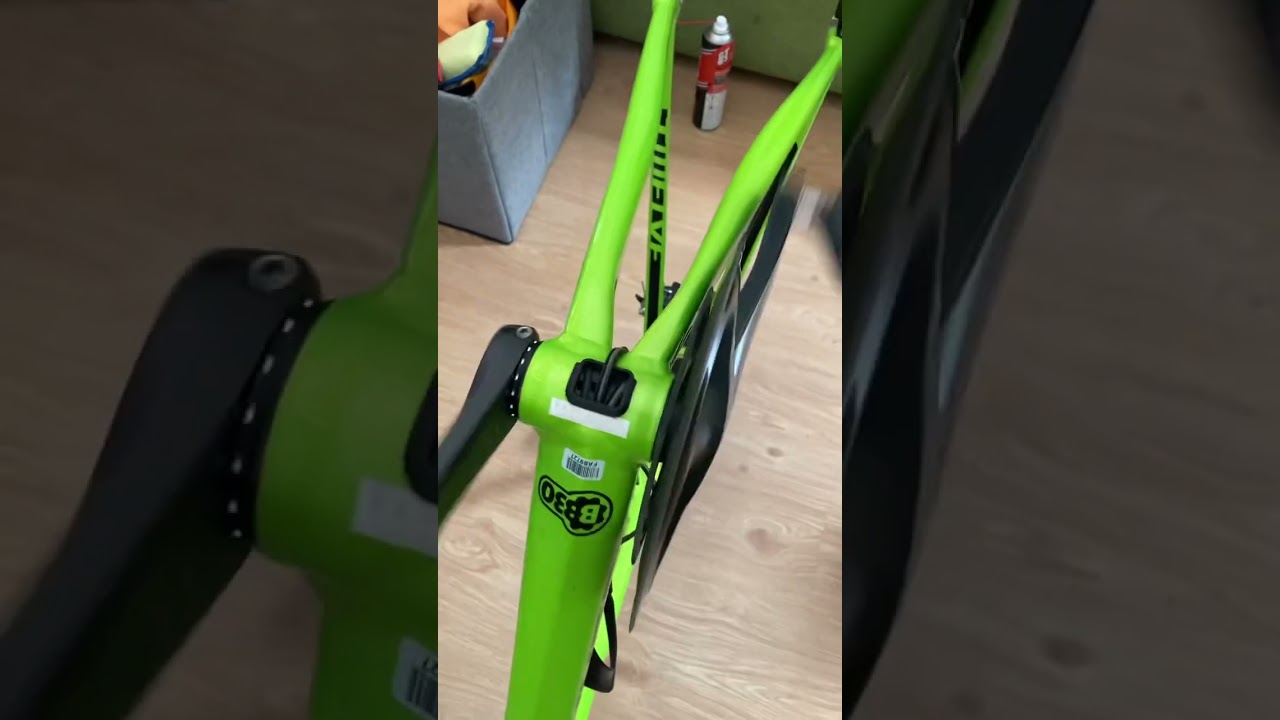 Cannondale bb30 to shimano 24mm with token ninja bottom bracket